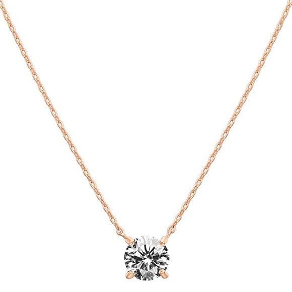 Swarovski Jewelry - Swarovski 14k Gold Diamond Choker Necklace Women